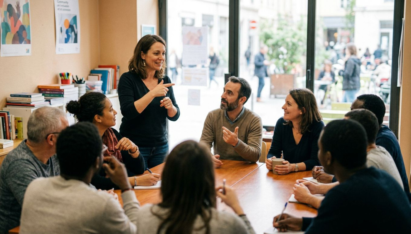 Comment les associations améliorent-elles l'intégration des sourds ?